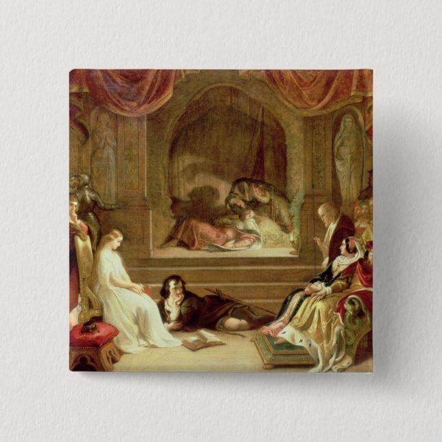 Bóton Quadrado 5.08cm Hamlet (Frente)