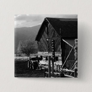 Bóton Quadrado 5.08cm Hay Barn