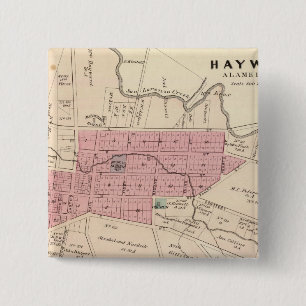 Bóton Quadrado 5.08cm Haywards, bronzeador
