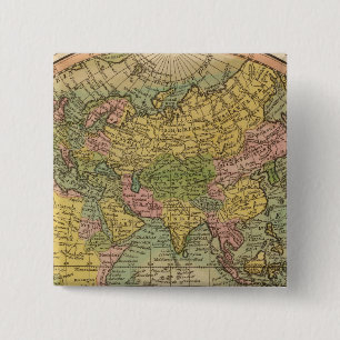 Bóton Quadrado 5.08cm Hemisfério Leste