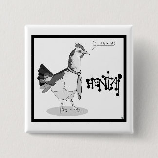 Bóton Quadrado 5.08cm Hentai (crachá)