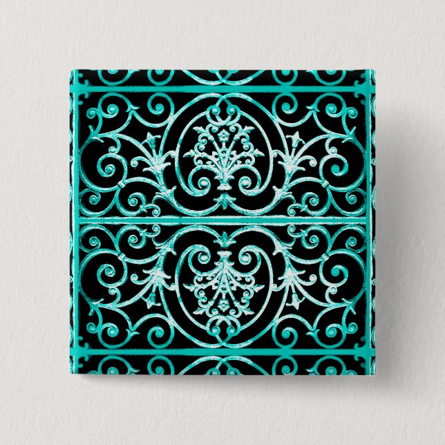 Bóton Quadrado 5.08cm Highgate Iron (Frente)