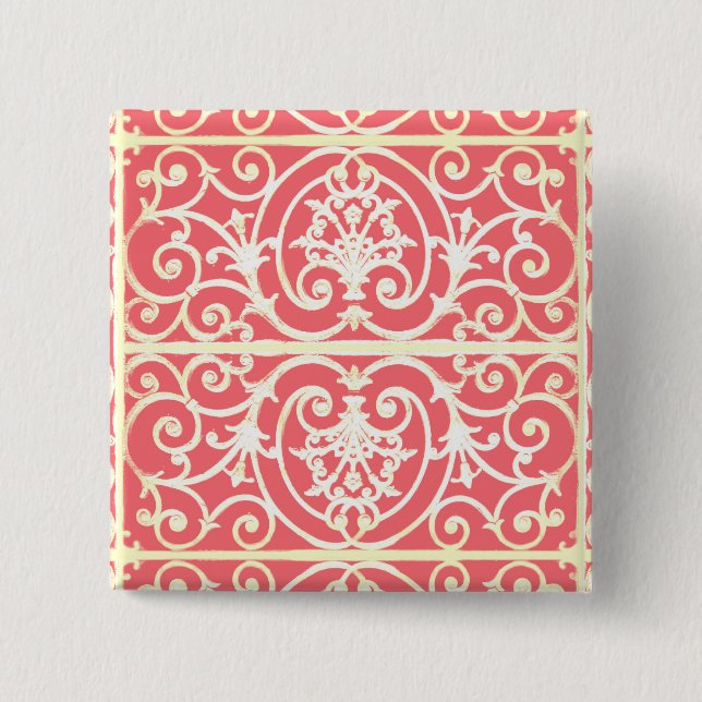 Bóton Quadrado 5.08cm Highgate Iron (Frente)