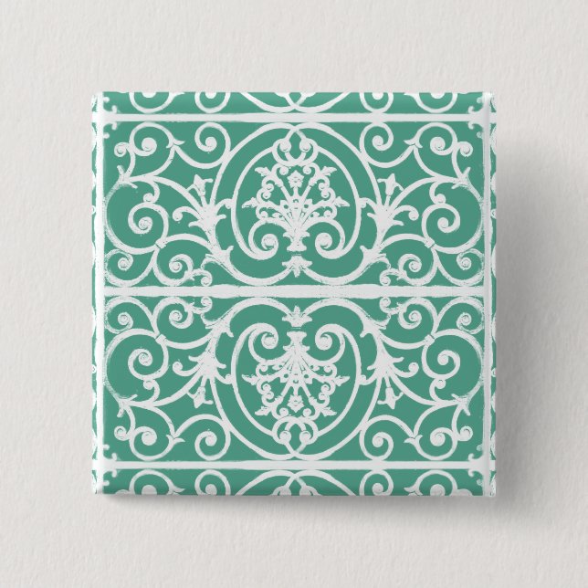 Bóton Quadrado 5.08cm Highgate Iron (Frente)