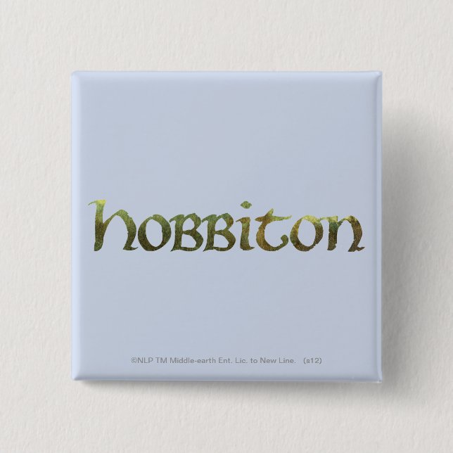 Bóton Quadrado 5.08cm HOBBITON™ Texturizado (Frente)