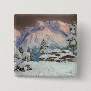 Bóton Quadrado 5.08cm Hocheisgruppe, Áustria