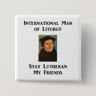 Bóton Quadrado 5.08cm Homem de Liturgia