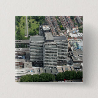 Bóton Quadrado 5.08cm Hospital Hammersmith, Londres.