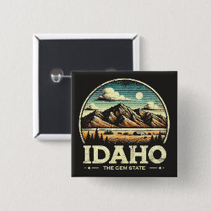 Bóton Quadrado 5.08cm Idaho