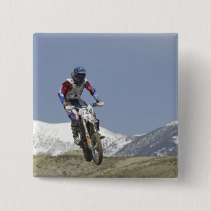 Bóton Quadrado 5.08cm Idaho, Corrida de Motocross, Corrida de Motociclet