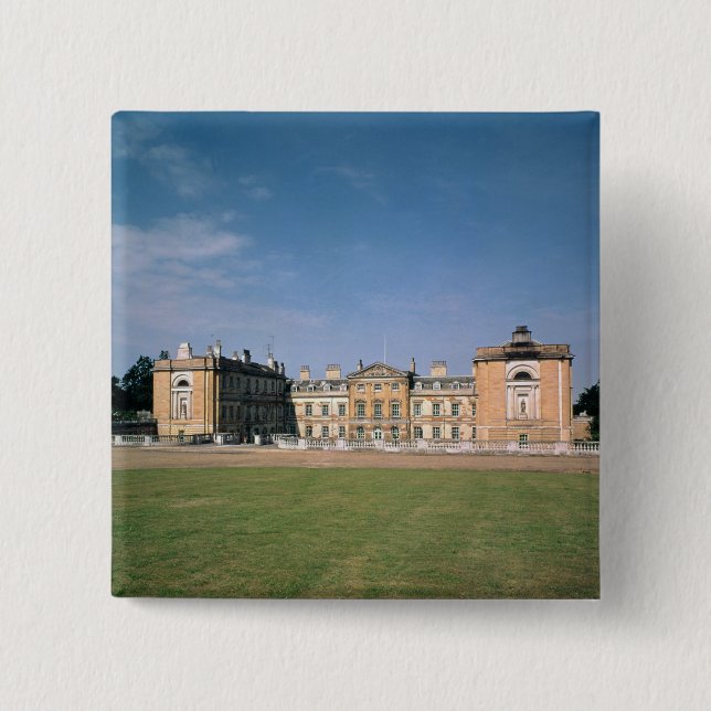 Bóton Quadrado 5.08cm Ideia da parte dianteira ocidental, reconstruída (Frente)