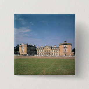 Bóton Quadrado 5.08cm Ideia da parte dianteira ocidental, reconstruída