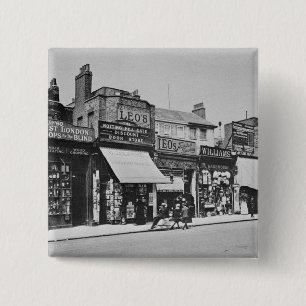 Bóton Quadrado 5.08cm Ideia da porta de Notting Hill, c.1913