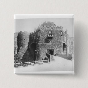 Bóton Quadrado 5.08cm Ideia da porta do polícia, construída 1221-27