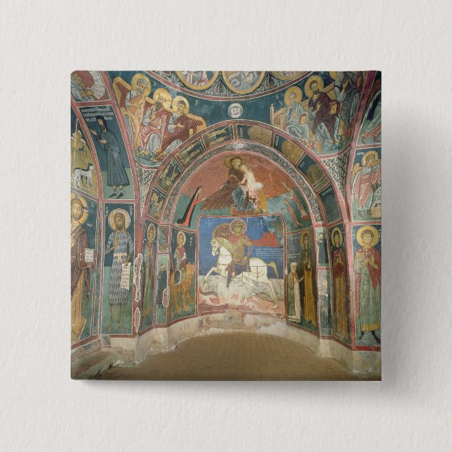 Bóton Quadrado 5.08cm Ideia do narthex, 1332-3 (Frente)