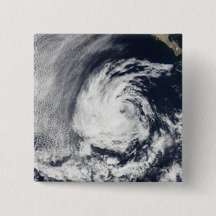 Bóton Quadrado 5.08cm Ideia satélite da depressão tropical Blas