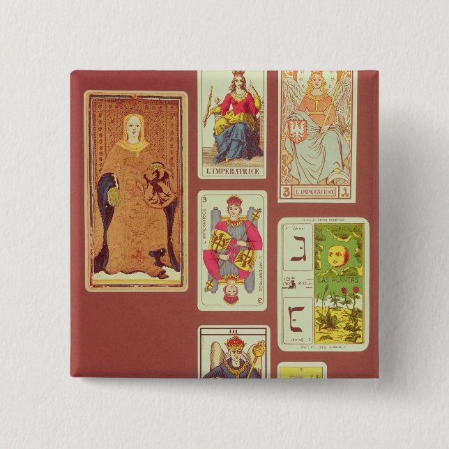 Bóton Quadrado 5.08cm III a imperatriz (Frente)