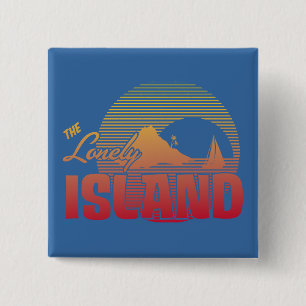 Bóton Quadrado 5.08cm Ilha de Dookie - cor