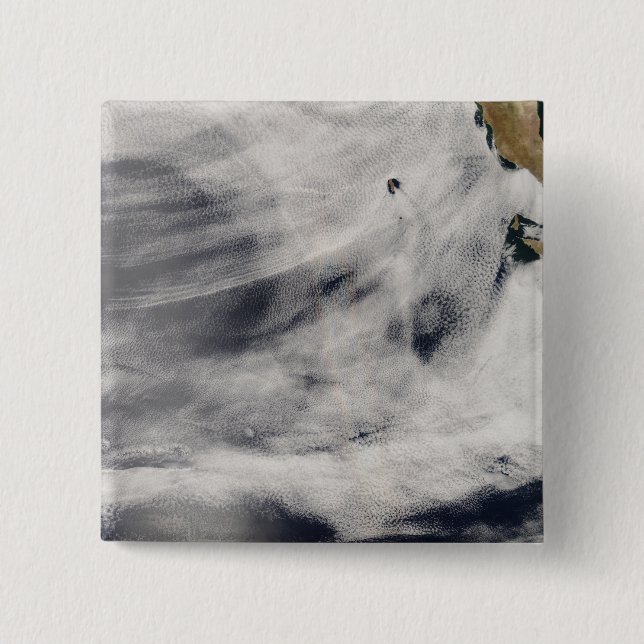 Bóton Quadrado 5.08cm Ilha Guadalupe (Frente)