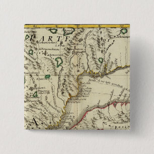 Bóton Quadrado 5.08cm Ilha Prince Edward, New Brunswick
