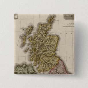 Bóton Quadrado 5.08cm Ilhas Britânicas 7
