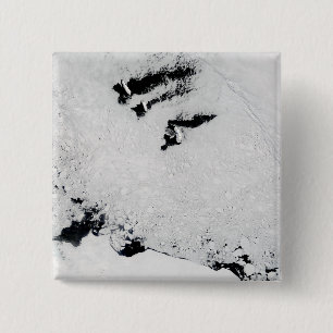 Bóton Quadrado 5.08cm Ilhas de Balleny, perto da Antártica