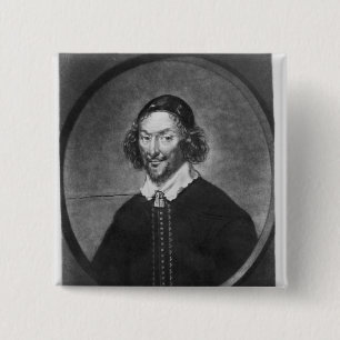 Bóton Quadrado 5.08cm Ilustração de William Prynne