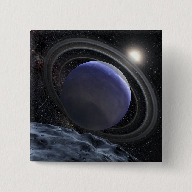 Bóton Quadrado 5.08cm Ilustração do artista (Frente)