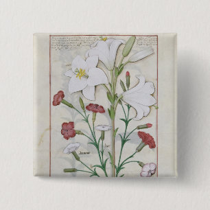 Bóton Quadrado 5.08cm Ilustração 'do livro de simples