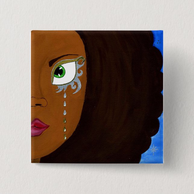 Bóton Quadrado 5.08cm I'Lythia (Frente)