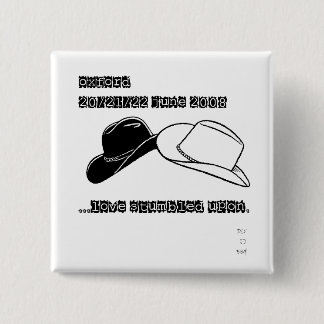 Bóton Quadrado 5.08cm Ímã exclusivo do refrigerador de Oxford