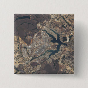 Bóton Quadrado 5.08cm Imagem natural de BrasBrasil-cor Â ìg.