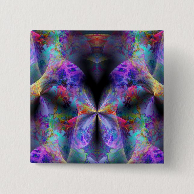 Bóton Quadrado 5.08cm Imperador de Marte (Frente)