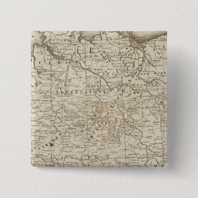 Bóton Quadrado 5.08cm Império da Alemanha 2 (Frente)