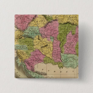 Bóton Quadrado 5.08cm Império Da Áustria