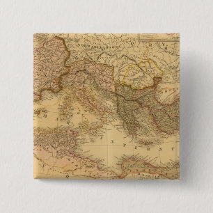 Bóton Quadrado 5.08cm Império Romano 2