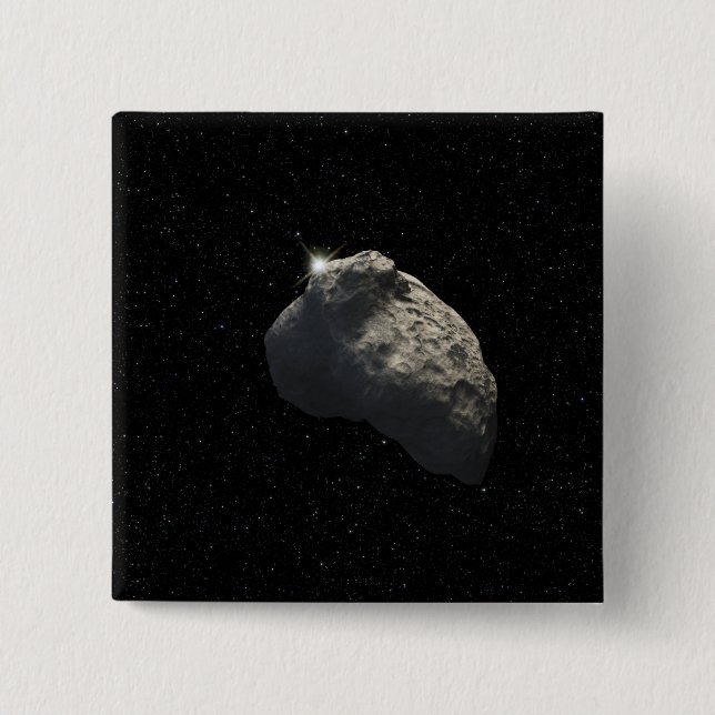 Bóton Quadrado 5.08cm Impressão de artista (Frente)