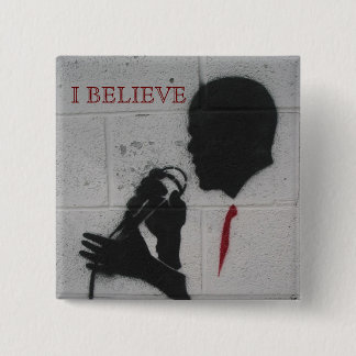 Bóton Quadrado 5.08cm Inauguração do PRESIDENTE OBAMA comemorativa