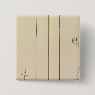 Bóton Quadrado 5.08cm Index mapWestchester County New York