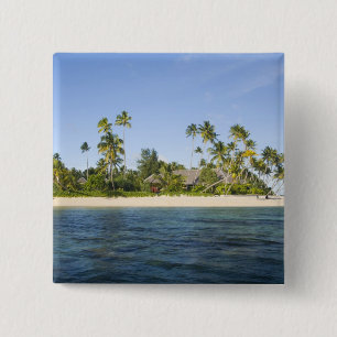 Bóton Quadrado 5.08cm Indonésia, Província de Sulawesi do Sul, Wakatobi