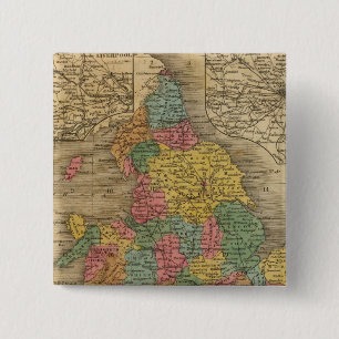 Bóton Quadrado 5.08cm Inglaterra 11