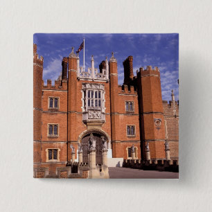 Bóton Quadrado 5.08cm Inglaterra, Surrey, Hampton Court Palace. 3