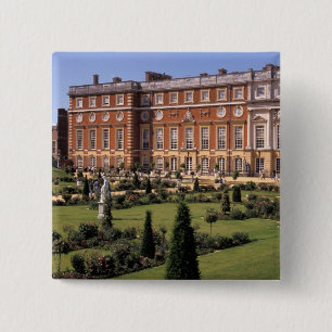 Bóton Quadrado 5.08cm Inglaterra, Surrey, Palácio de Hampton Court.