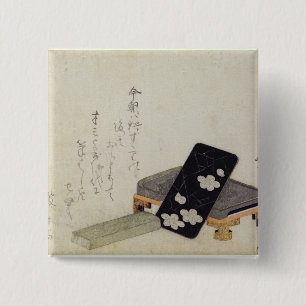 Bóton Quadrado 5.08cm Inkstone