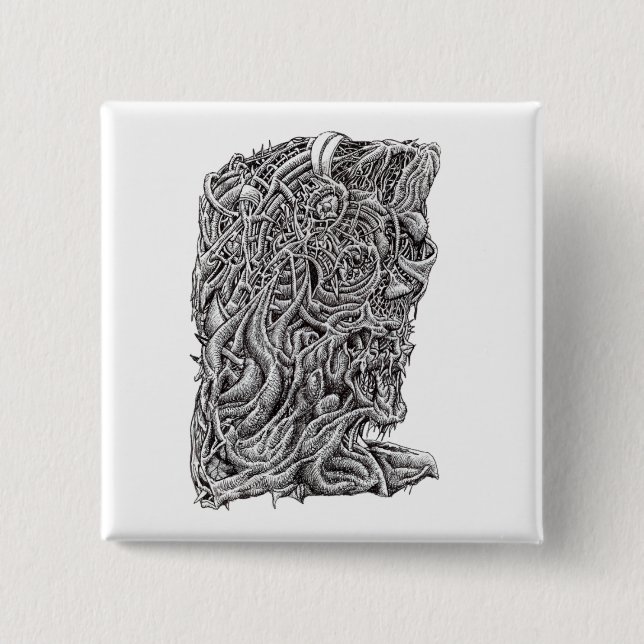 Bóton Quadrado 5.08cm Innerbeastman (Frente)