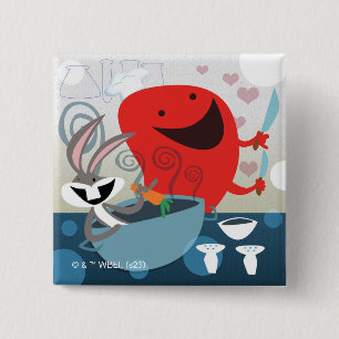 Bóton Quadrado 5.08cm INSETOS BUNNY™ & Gossamer Whimsical Medium Prep