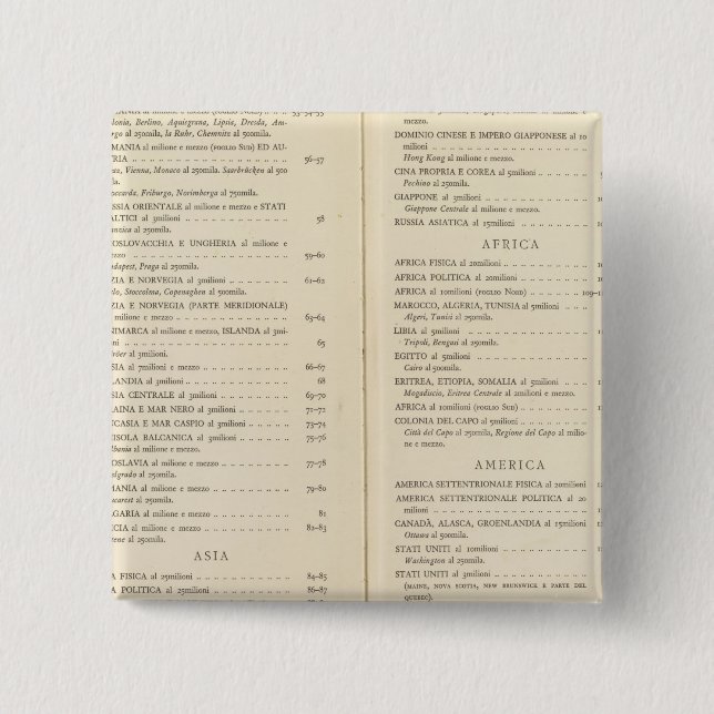 Bóton Quadrado 5.08cm Internacional Atlas (Frente)