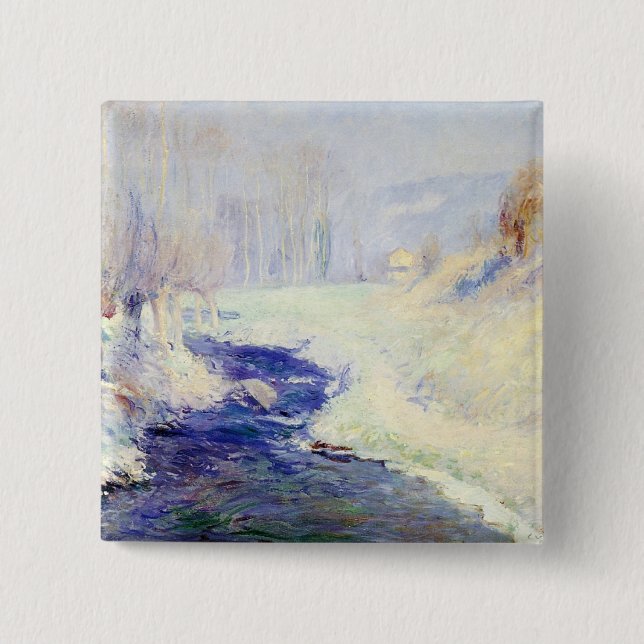 Bóton Quadrado 5.08cm Inverno (por Cara de Rosa) (Frente)