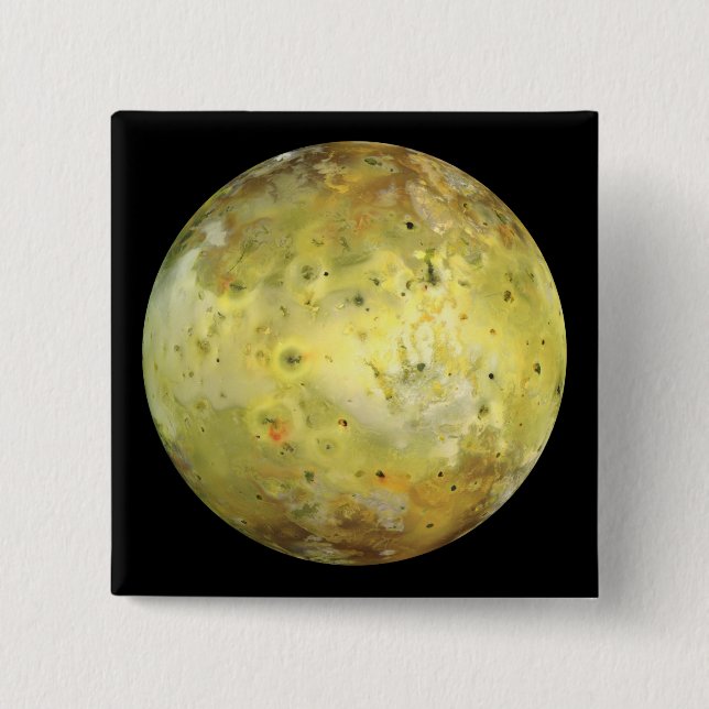 Bóton Quadrado 5.08cm Io (Moon of Jupiter) (Frente)