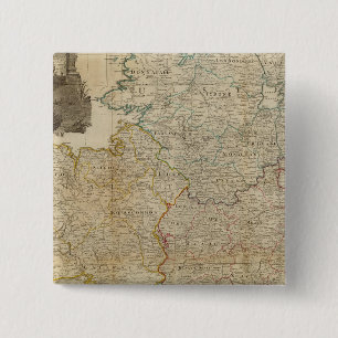 Bóton Quadrado 5.08cm Irlanda composta
